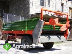 Rozrzutnik obornika Agromet 3,5 tony - zdjęcie 1