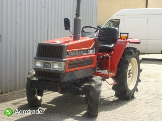 Mini Traktorek YANMAR F20D kubota iseki 20 KM4x4 - zdjęcie 2