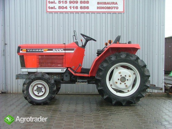 Mini traktorek Yanmar S330, 25KM, 4x4 - zdjęcie 1