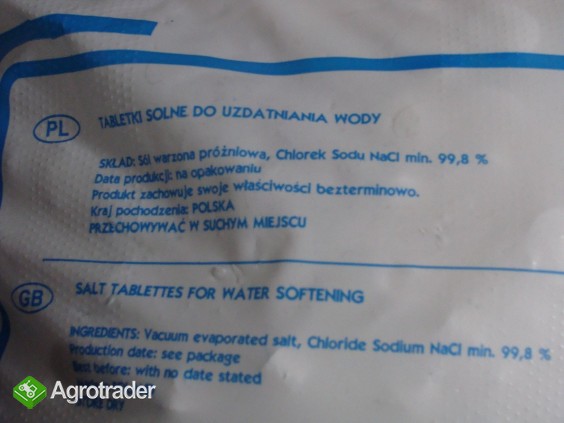 TABLETKI SOLNE 25kg sól tabletkowan Jarocin Poznan - zdjęcie 1