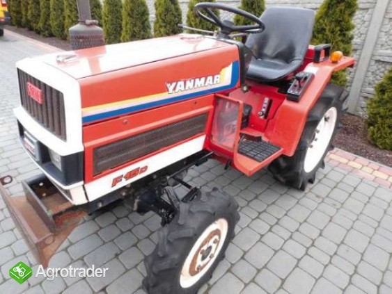 Yanmar F15 15KM 4x4 mini traktorek ogrodniczy kubota iseki - zdjęcie 1