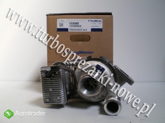 Turbosprężarka BorgWarner KKK - JCB -  4.8 11559880020 /  11559700020 
