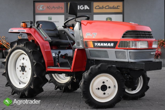 agrohobby traktor ciągnik do upraw YANMAR F7 diesel 4WD 17KM