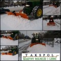 pługi śnieżne do ciągników rolniczych