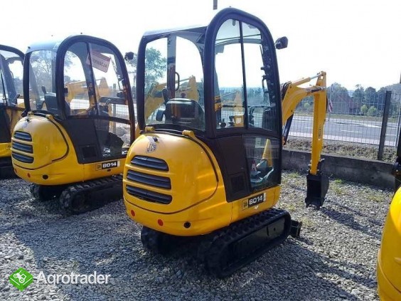 JCB 8014 - rok: 2006 - minikoparka gąsienicowa - zdjęcie 3