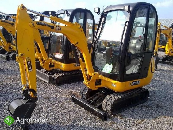 JCB 8016 2006 rok 1,5t *** mini koparka używana - zdjęcie 1