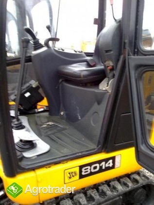 JCB 8014 2005 rok 1,5t - mini koparka używana - zdjęcie 3