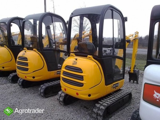 JCB 8018 2007 rok 1,6t - rozsuwane gąsienice - zdjęcie 3