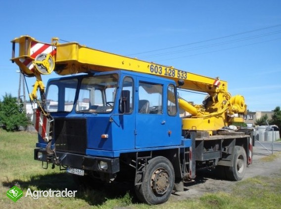 Dźwig IFA ADK 125-3, stan bardzo dobry