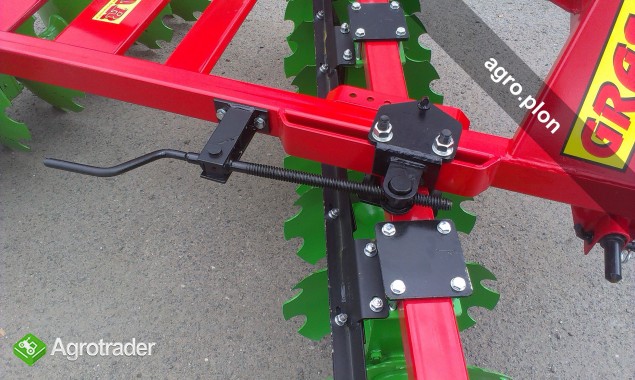 Brona talerzowa Grass-rol Talerzówka WZMOCNIONA Transport cała Polska - zdjęcie 7