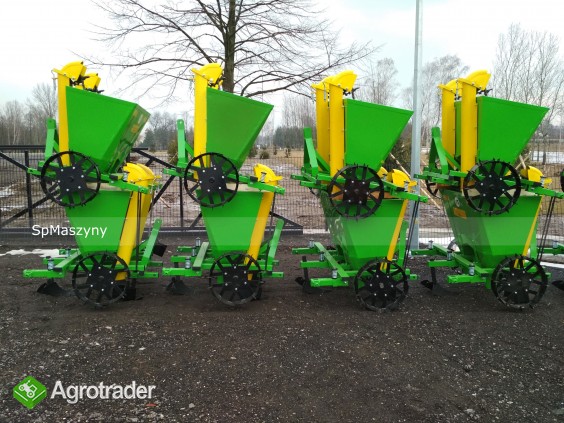 PRODUCENT Sadzarka do ziemniaków dwurzędowa Metalowe koszyki TRANSPORT