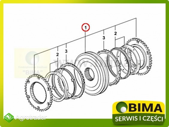 Synchronizator rewersu Same SILVER 85,90,95,100.4,100.6 - zdjęcie 1