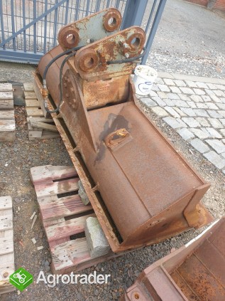 Łyżka skarpowa 210 cm z silnikiem obrotu – Radlinger, stan bdb - zdjęcie 5